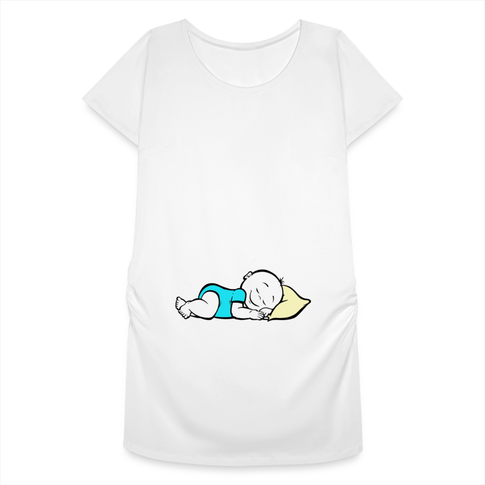 Doux Rêveur – Bleu – T-Shirt Blanc - white