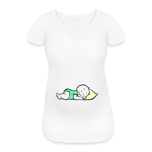 Doux Rêveur – Vert – T-Shirt Blanc - white