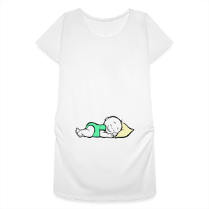 Doux Rêveur – Vert – T-Shirt Blanc - white