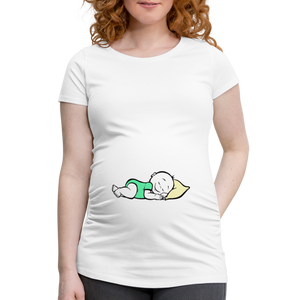 Doux Rêveur – Vert – T-Shirt Blanc - white