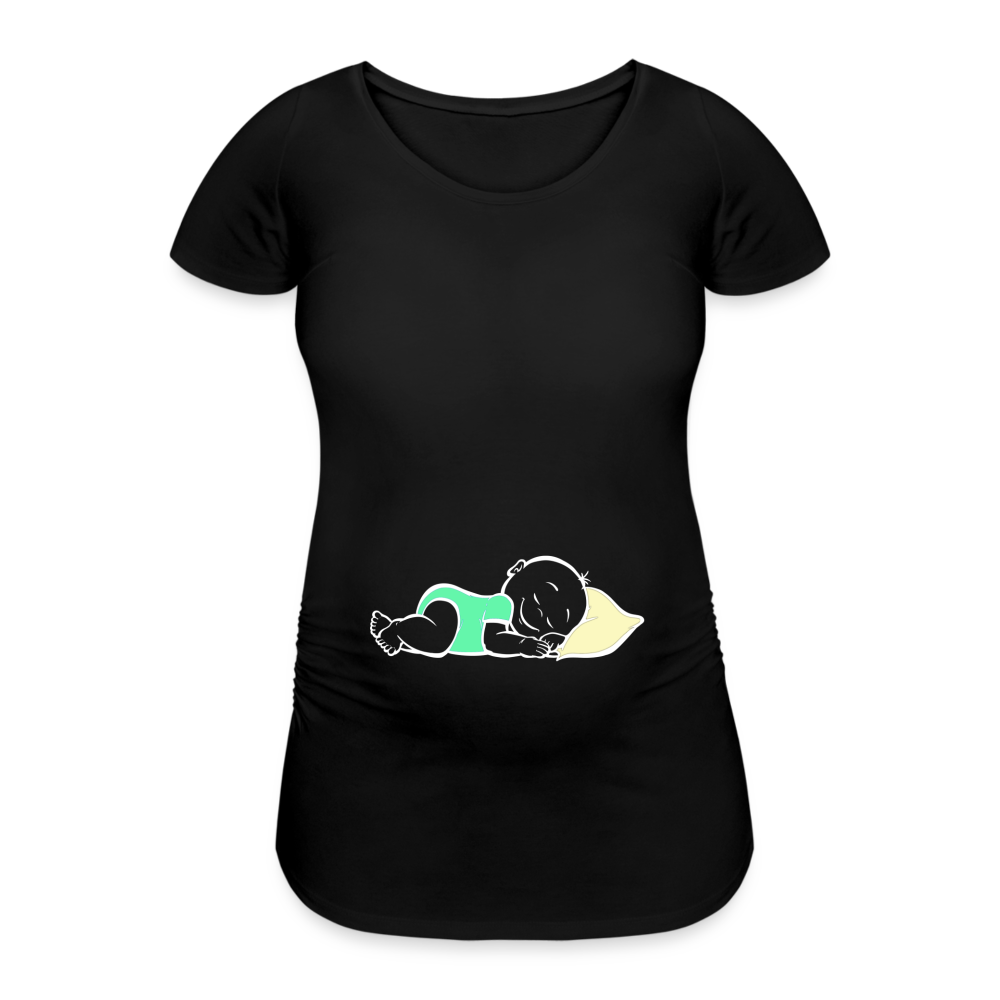 Doux Rêveur – Vert – T-Shirt Noir - black