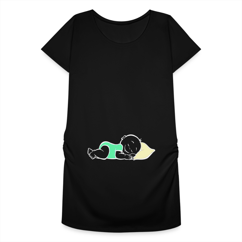 Doux Rêveur – Vert – T-Shirt Noir - black