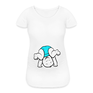 Grand Sportif – Bleu – T-Shirt Blanc - white