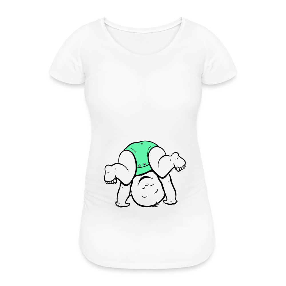 Grand Sportif – Vert – T-Shirt Blanc - white