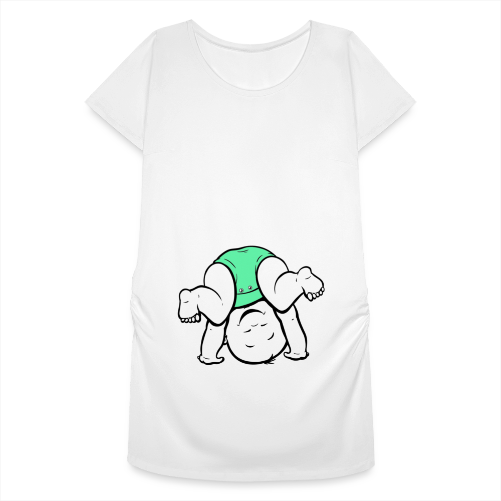 Grand Sportif – Vert – T-Shirt Blanc - white