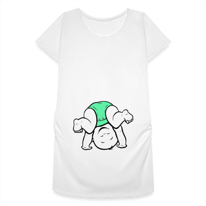 Grand Sportif – Vert – T-Shirt Blanc - white