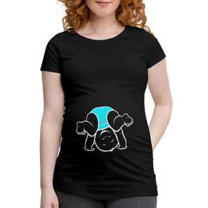 Grand Sportif – Bleu – T-Shirt Noir - black