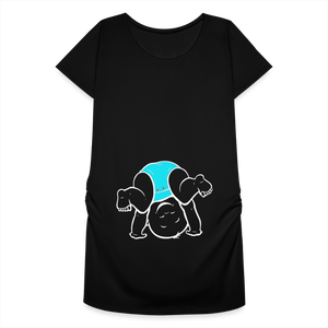 Grand Sportif – Bleu – T-Shirt Noir - black