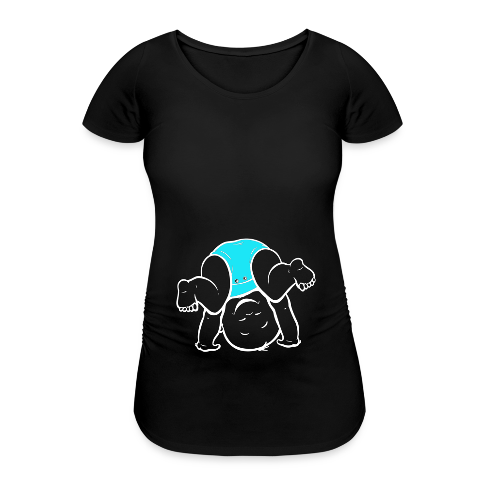 Grand Sportif – Bleu – T-Shirt Noir - black