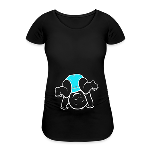 Grand Sportif – Bleu – T-Shirt Noir - black