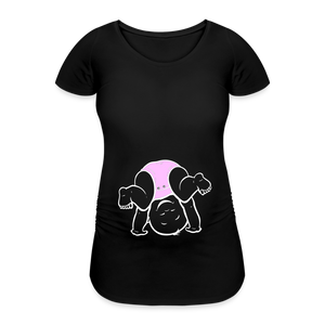 Grand Sportif – Rose – T-Shirt Noir - black