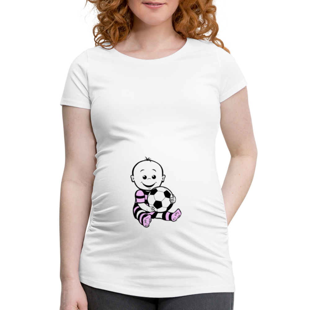 Gros Ballon – Rose – T-Shirt Blanc - white