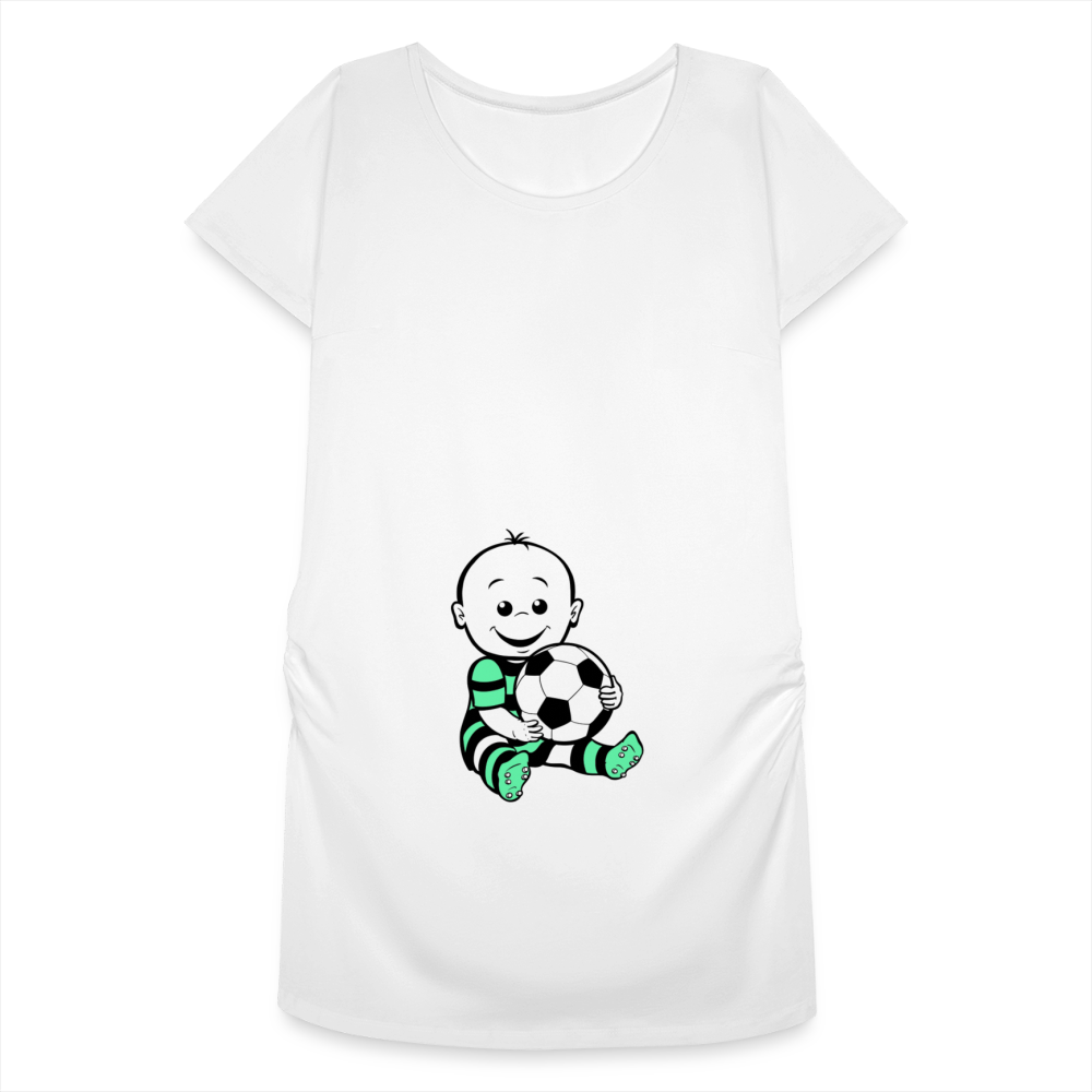 Gros Ballon – Vert – T-Shirt Blanc - white