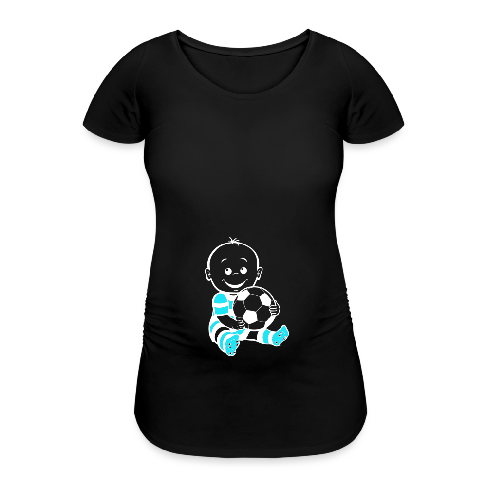 Gros Ballon – Bleu – T-Shirt Noir - black