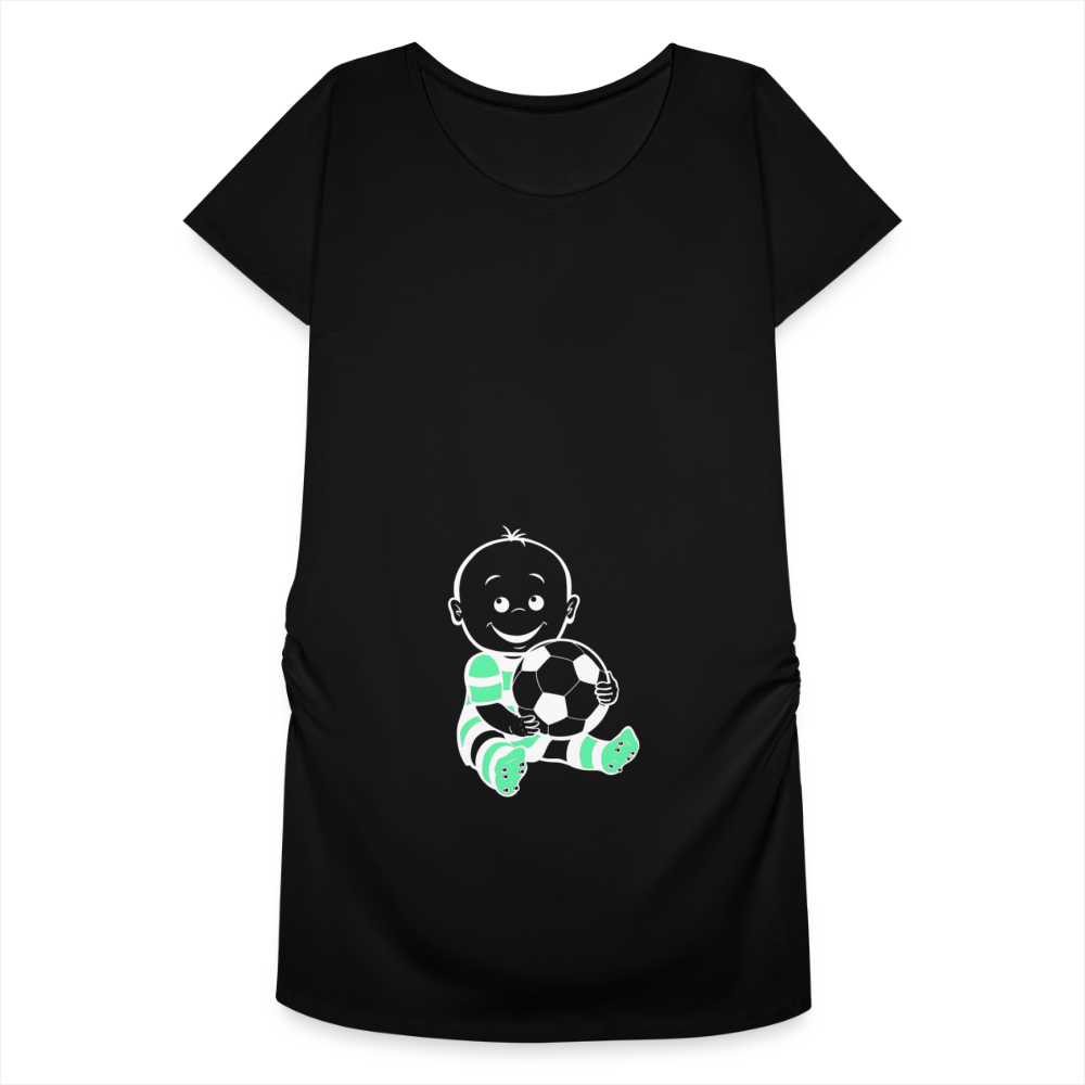 Gros Ballon – Vert – T-Shirt Noir - black