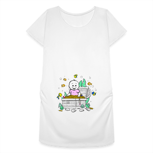 Trésor Précieux – Rose – T-Shirt Blanc - white