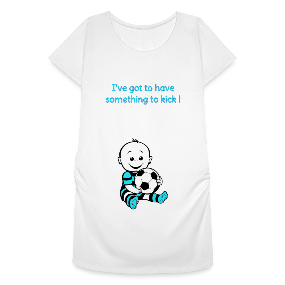 Football Baby – Blue – White T-shirt - white