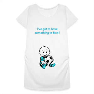 Football Baby – Blue – White T-shirt - white