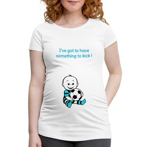 Football Baby – Blue – White T-shirt - white