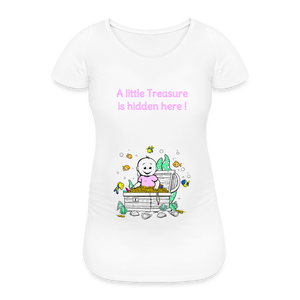 Precious Treasure – Pink – White T-shirt - white