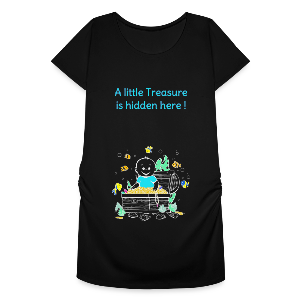 Precious Treasure – Blue – Black T-shirt - black