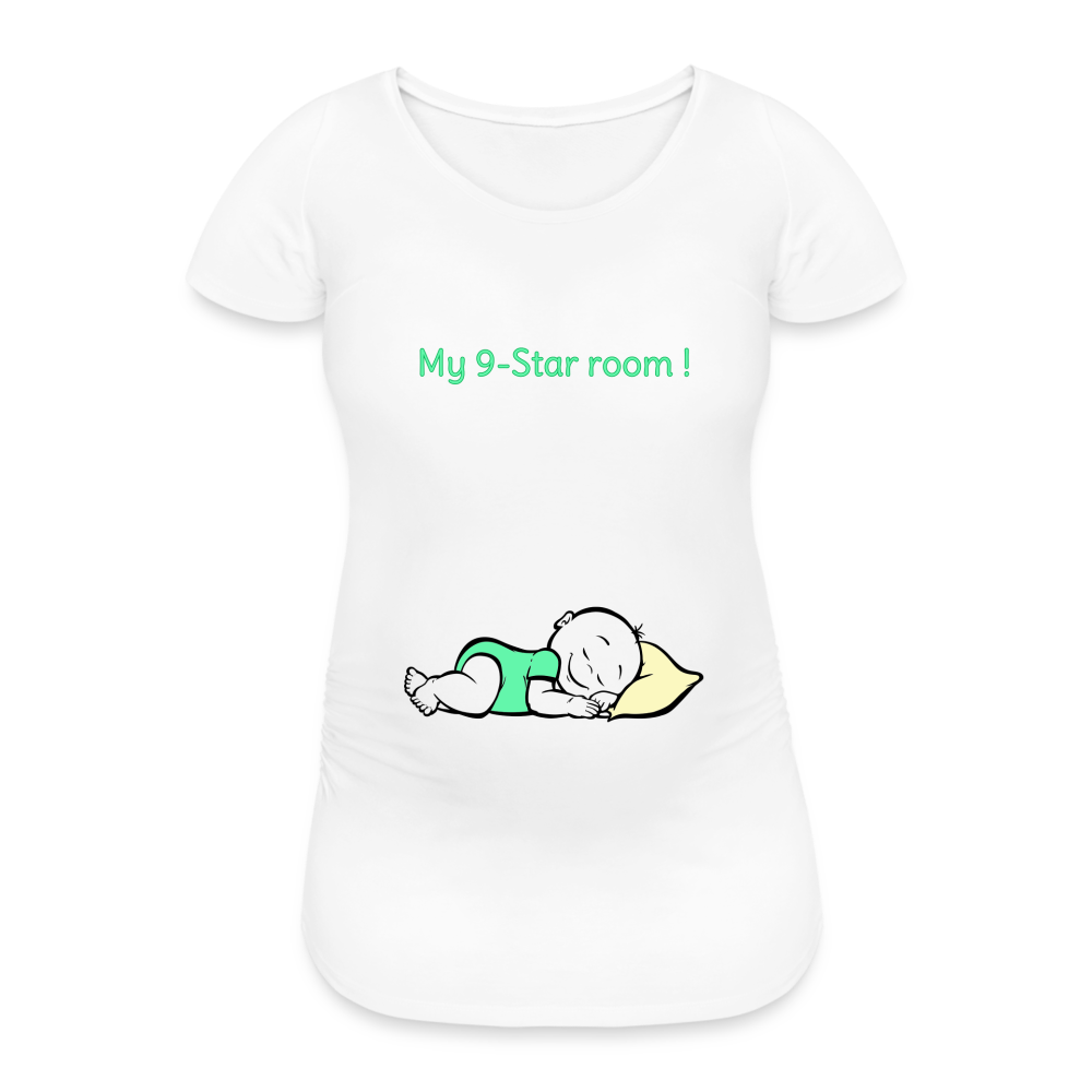 Sweet Dreams – Green – White T-shirt - white